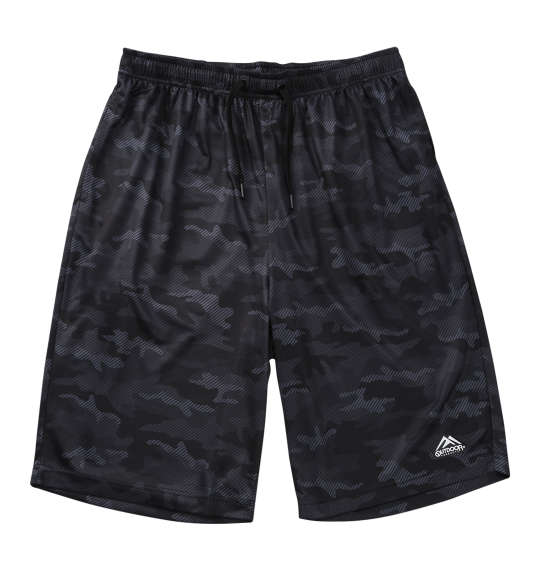 大きい メンズ DRYメッシュカモフラ柄ハーフパンツ OUTDOOR PRODUCTS 4L 5L 