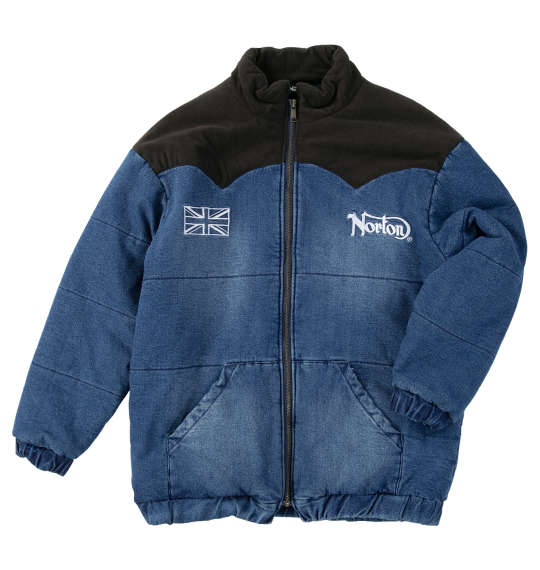 【ポイント20倍！11/27まで！】デニム中綿ジャケット Norton