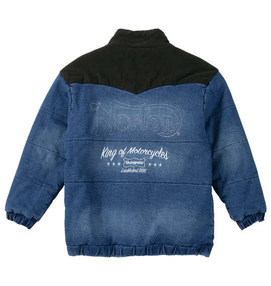 【ポイント20倍！11/27まで！】デニム中綿ジャケット Norton