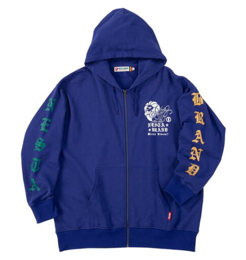 裏毛フルジップパーカー NESTA BRAND 裏毛フルジップパーカー NESTA BRAND