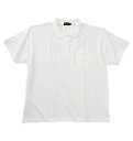 大きいサイズ メンズ 鹿の子半袖ポロシャツ EL.FO トップス 3L 4L 5L 6L ホワイト 1278-5701- ビッグサイズ カジュアル 夏服 快適 ...