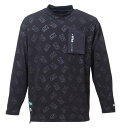 大きいサイズ メンズモックネック長袖シャツ FILA GOLF 3L 4L 5L 6L 7L 8L