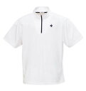 大きいサイズ メンズ エコペットハーフジップ半袖シャツ LE COQ SPORTIF 3L 4L 5L 6L 8L カジュアル 快適 丈夫 吸汗 速乾 通気性 ...