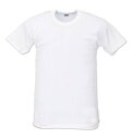 大きいサイズ メンズ B.V.D.(ビーブイディー) 丸首 半袖 Tシャツ ホワイト 3L 4L 5L 6L 綿100% 伸縮性 デザイン カジュアル ベーシッ...