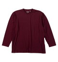 オーガニックコットンクルーネック長袖Tシャツ Mc.S.P