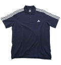 adidas M ESS 3S半袖ポロシャツ 【店内全品いつでもポ