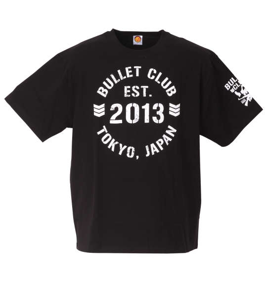 新日本プロレス BULLET CLUB「EST.2013」半袖Tシャツ【店内全品いつでもポイント5倍以上】大きいサイズ メンズ　ビッグサイズ　服 3L 4L 5L 6L 8L　　ビックサイズ 　超特大