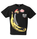 【大きいサイズ】【メンズ】 RealBvoice DEBESO BANANA半袖Tシャツ (ブラック) サイズバスト総丈裾周り肩幅袖丈アームホール袖口3L1307813058246042&nbsp;&nbsp;&nbsp;4L1408014060256444&nbsp;&nbsp;&nbsp;5L1508215062266844&nbsp;&nbsp;&nbsp;6L1608416064277246&nbsp;&nbsp;&nbsp;商品説明【素材】さらっとした肌触りの綿100％素材。プリント(ラバー)／刺繍品質綿 100%カラー2&nbsp;ブラック