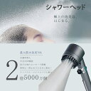 シャワーヘッド マイクロナノバブル 70%節水 マッサージシリコン 濾過浄化 フィルターカートリッジ ワンボタン水止め 4in1機能 美容ケア 保湿美肌 清潔毛...