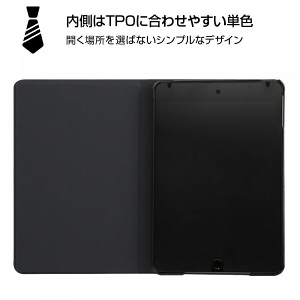イングレムディズニーiPadmini2019年モデル7.9インチ第5世代レザーケースくまのプーさん_6IJ-DPA12LCBE/PO043