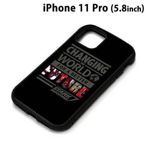MARVEL iPhone11 Pro (5.8インチ) ハイブリッドタフケース アイアンマン PG-DPT19A11IRM【メール便送料無料】