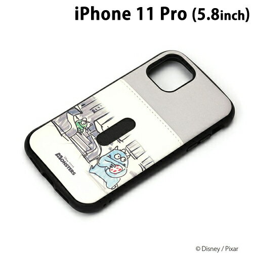 Rakuten - ディズニー iPhone11 Pro (5.8インチ) ポケット付きハイブリッドタフケース モンスターズ・インク　PG-DPT19A07MOI【メール便送料無料】