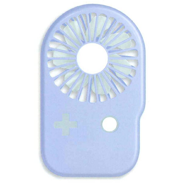 ゲームハンディファン パープル　32591【手持ち/USB/ミニ扇風機/ハンディ扇風機/落下防止リング付き/フ..