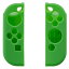 CYBER Switch Joy-Con用シリコングリップ〈L/R グリーン〉　CY-NSJCGC-GR【nintendo/スイッチ用アクセサリー/任天堂/ゲーム/周辺機器/スイッチ/ジョイコン/カバー/シリコン/キッズ】【あす楽対応】