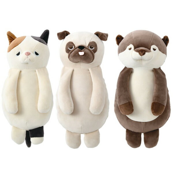 リラワーク 背中ツボ押しクッション 87015-10/87015-32/87015-33ぬいぐるみ/かわいい/抱きぐるみ/ギフト/プレゼント/もちもち/テレワーク/オフィス/リラックス/サポート/マッサージ【あす楽対応】