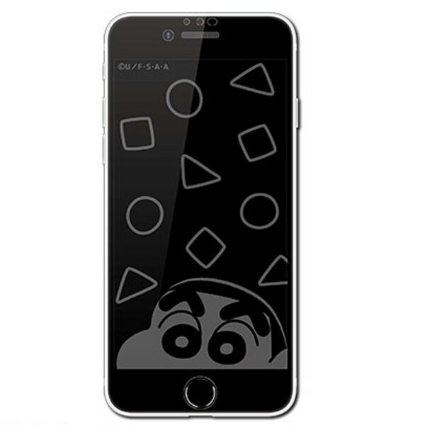 クレヨンしんちゃん iPhoneSE(第2世代)/8/7/6s/6対応 ガラススクリーンプロテクター しんちゃん BCYS-19Aくれよんしんちゃん/テレビ/アニメ/キャラクター/春日部/アイフォン/スマホ/ガラスフィルム/保護フィルム【あす楽対応】