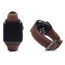 【送料無料】SLG Design AppleWatchバンド 40/38mm用 Italian Minerva Box Leather ブラウン SD18396...