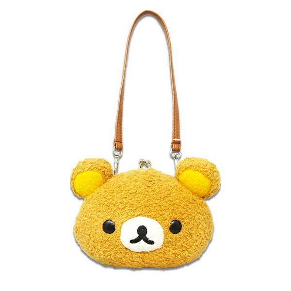 リラックマ がまぐちミニポーチ リラックマとカオルさん リラックマリラックマ/コリラックマ/キイロイトリ/ゆるキャラ/コスメケース/小物入れ/ミニポーチ