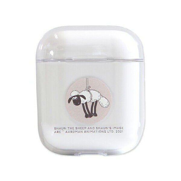 ひつじのショーン AirPodsクリアケース ぶらさがり MHS-22Aアードマン/Aardman/羊のショーン/羊/エアーポッズ/エアーポッズケース/カバー/...