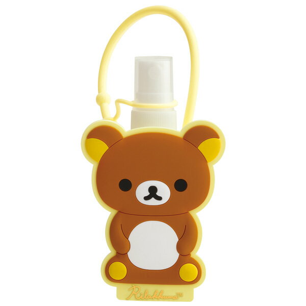 リラックマ グッズ リラックマ キャラミックス エチケットアイテム スプレーボトルホルダー リラックマ　KG02801【リラックマ/コリラックマ/キイロイトリ/チャイロイコグマ/サンエックス/マスコット/旅行/外出/携帯/詰め替え】【あす楽対応】のサムネイル