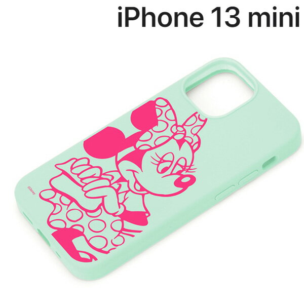 Rakuten - ディズニー iPhone 13 mini用 抗菌スリムシリコンケース ミニーマウス PG-DSC21J02MNE【メール便送料無料】