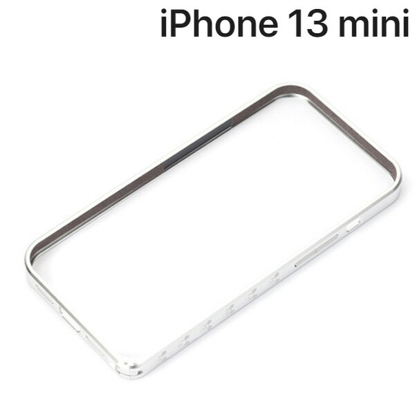 Rakuten - ディズニー iPhone 13 mini用 アルミバンパー ミッキーマウス/シルバー PG-DBP21J02MKY【メール便送料無料】