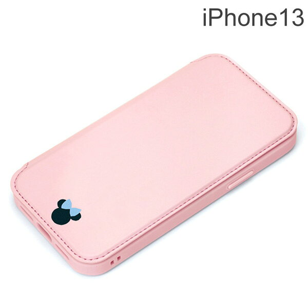 Rakuten - ディズニー iPhone 13用 ガラスフリップケース ミニーマウス PG-DGF21K03MNEiphone/IPHONE/アイフォン/スマホ/スマートフォン/ケース/カバー/ジャケット/手帳型/ブックタイプ