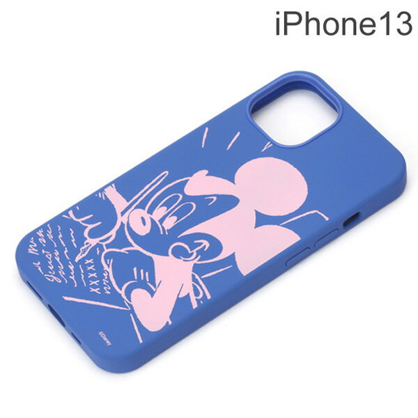 Rakuten - ディズニー iPhone 13用 抗菌スリムシリコンケース ミッキーマウス PG-DSC21K01MKY【メール便送料無料】