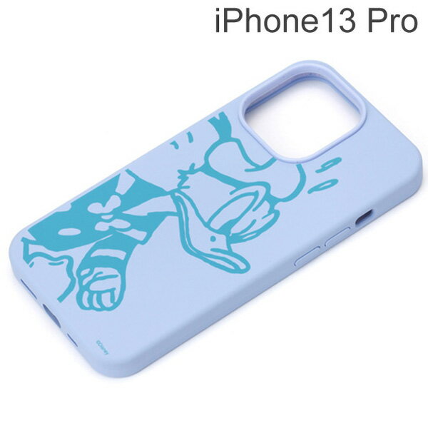 Rakuten - ディズニー iPhone 13 Pro用 抗菌スリムシリコンケース ドナルドダック PG-DSC21N03DND【メール便送料無料】