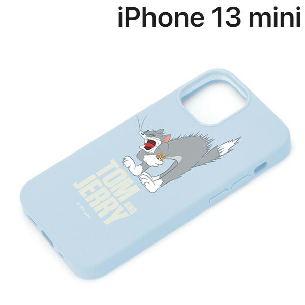 Rakuten - トムとジェリー iPhone 13 mini用 抗菌スリムシリコンケース トム PG-WSC21J02TOM【メール便送料無料】