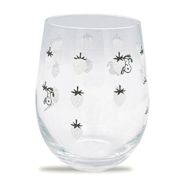 スヌーピー 冷感グラス ストロベリー 205679すぬーぴー/PEANUTS/ピーナッツ/キャラクター/グラス/コップ/食器/キッチン/プレゼント/誕生日【あす楽対応】のサムネイル