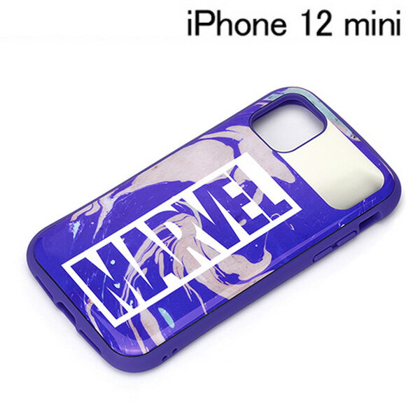 Rakuten - MARVEL iPhone 12 mini用 ハイブリッドタフケース ロゴ/パープル PG-DPT20F25MVL【メール便送料無料】