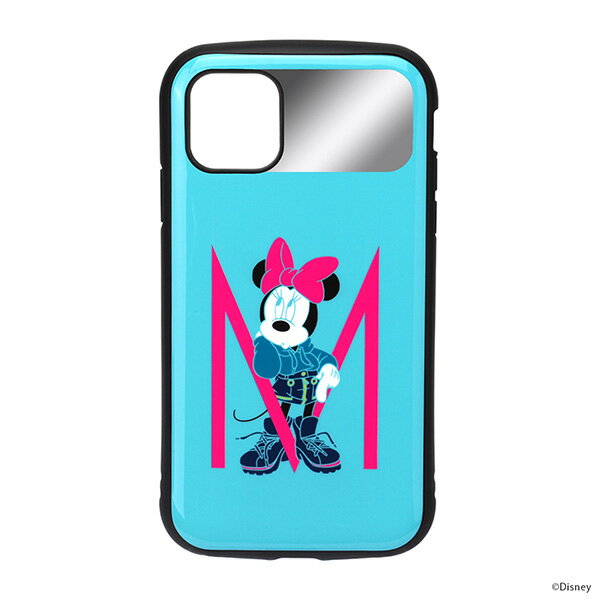 ディズニー iPhone 12/12 Pro用 ハイブリッドタフケース ミニーマウス PG-DPT20G10MNE【メール便送料無料】