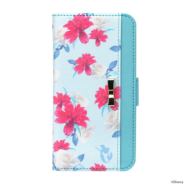 ディズニーiPhone 12 mini用 フリップカバー アリエル PG-DFP20F03ARL【メール便送料無料】
