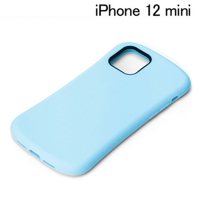 Rakuten - iPhone 12 mini用 シリコンタフケース スカイブルー PG-20FSC07BL【メール便送料無料】