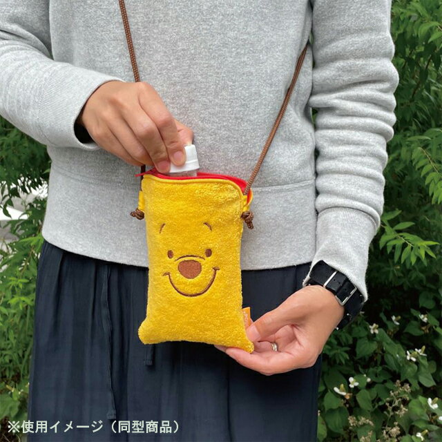 ディズニー どっとポーチ ショルダーミニ ロッツォDisney/disney/PIXAR/ピクサー/キャラクター/雑貨/生活雑貨/ポーチ/タオル生地/ペットボトル/小物入れ/肩掛け/ショルダーポーチ【あす楽対応】