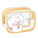 BT21 ボックスミニポーチ RJ 208125BT21/LINE/FRIENDS/キャラクター/可愛い/ポーチ/ケース/クリア/収納/小物入れ/メイク/化粧/...