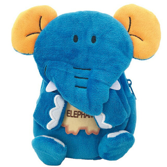 たべっ子どうぶつ ぬいぐるみポーチ ぞう 15500たべっこどうぶつ/たべっこ/動物/キャラクター/雑貨/生活雑貨/ぬいぐるみ/ふわふわ/ポーチ/小物入れ【アウトレット】