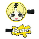 TinyTAN Butter ラバー前髪クリップ j-hope 15551タイニータン/バター/キャラクター/コレクション/アクセサリー/ヘアクリップ/髪の毛/...