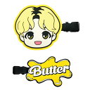 TinyTAN Butter ラバー前髪クリップ j-hope 15551タイニータン/バター/キャラクター/コレクション/アクセサリー/ヘアクリップ/髪の毛/髪留め/ヘアアクセ/ファッション雑貨【あす楽対応】【激安メガセール！】