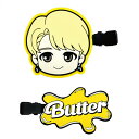 TinyTAN Butter ラバー前髪クリップ Jimin 15552タイニータン/バター/キャラクター/コレクション/アクセサリー/ヘアクリップ/髪の毛/髪留め/ヘアアクセ/ファッション雑貨【あす楽対応】【激安メガセール！】