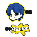 TinyTAN Butter ラバー前髪クリップ Jung Kook 15554タイニータン/バター/キャラクター/コレクション/アクセサリー/ヘアクリップ/髪...