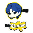 TinyTAN Butter ラバー前髪クリップ Jung Kook 15554タイニータン/バター/キャラクター/コレクション/アクセサリー/ヘアクリップ/髪の毛/髪留め/ヘアアクセ/ファッション雑貨【あす楽対応】【激安メガセール！】