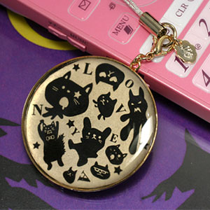 【在庫限り】 オリジナルジュエリーストラップラブキャットサークルゴールド SP533-101【アウトレット】