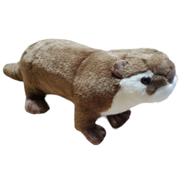 Rakuten - ぬいぐるみ101 動物のヌイグルミ コツメカワウソ SM302動物/おもちゃ/玩具/マスコット/ぬいぐるみ/抱きぐるみ/インテリア/プレゼント/誕生日【アウトレット】