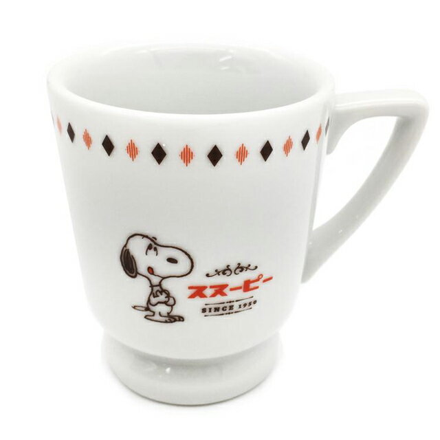 Rakuten - スヌーピー マグカップ レトロカフェ 609120すぬーぴー/PEANUTS/ピーナッツ/キャラクター/ランチ/キッチン/キッチン雑貨/金正陶器/食器/コップ/カップ/マグカップ【アウトレット】