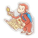 おさるのジョージ アクリルクリップ 宝探し 302147Curious George/ひとまねこざる/アニメ/キャラクター/文具/文房具/ステーショナリー/コレ...