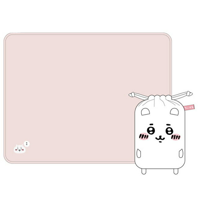 【スーパーSALE限定!エントリー2点以上購入で最大P10倍！】ちいかわ マスコット巾着付きブランケット ふわふわちいかわ 0775038300チイカワ/なんか小さくてかわいいやつ/ハチワレ/うさぎ/キャラクター/かわいい/冬物/防寒/あったかグッズ/ふわふわ【あす楽対応】のサムネイル