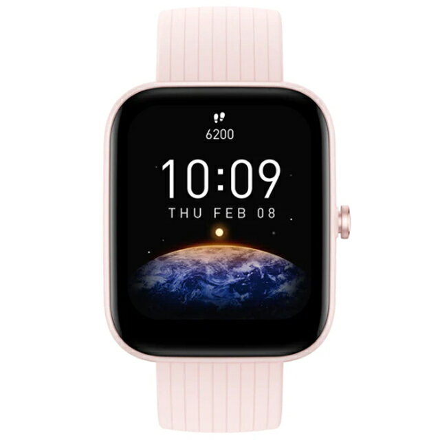 【送料無料】Amazfit スマートウォッチ Bip 3 Pro ピンク sp170047C06アマズフィット/スマートウォッチ/ウェアラブル/iPhone/Android/大画面/スポーツ/おしゃれ/健康管理/心拍計/血中酸素濃度/防水/薄型/軽量/腕時計