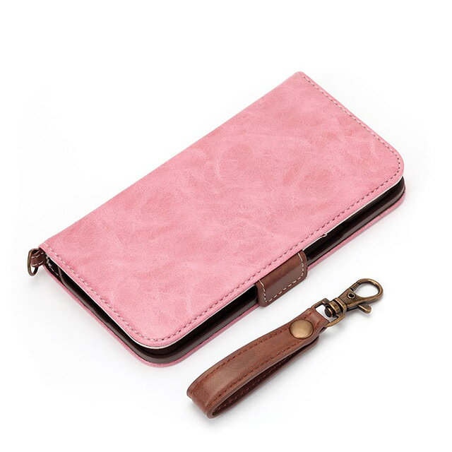 Rakuten - iPhone 13 Pro Max PUレザー フリップカバー ダスティピンク PG-21PFP03PK